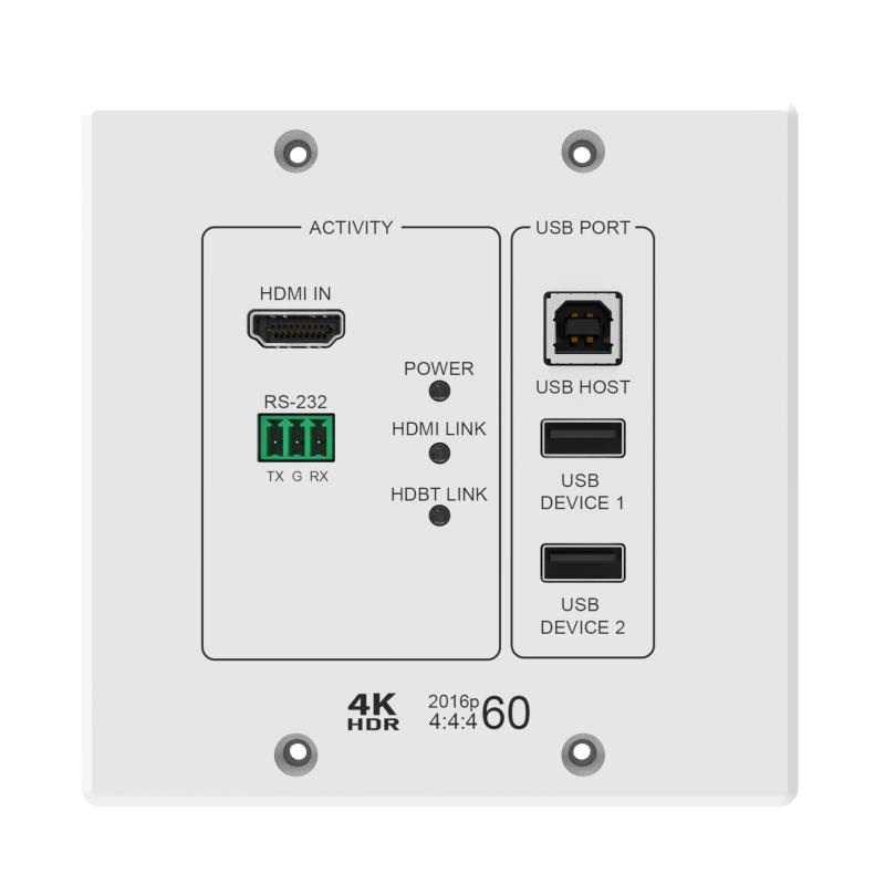 HDMI KVM Wall Plate Transmitter