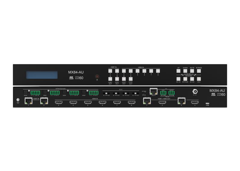 4K60Hz 18Gbps HDBaseT Matrix 8x4